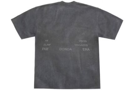 Kanye West DONDA Doves Slam T-shirt Washed Black