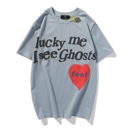Kanye West Lucky Me i See Ghost Loose T-shirts